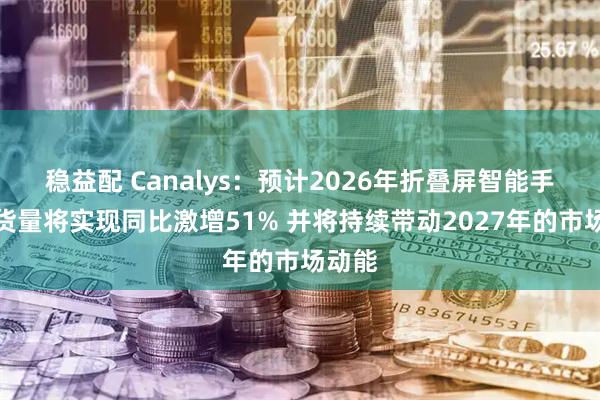 稳益配 Canalys：预计2026年折叠屏智能手机出货量将实现同比激增51% 并将持续带动2027年的市场动能